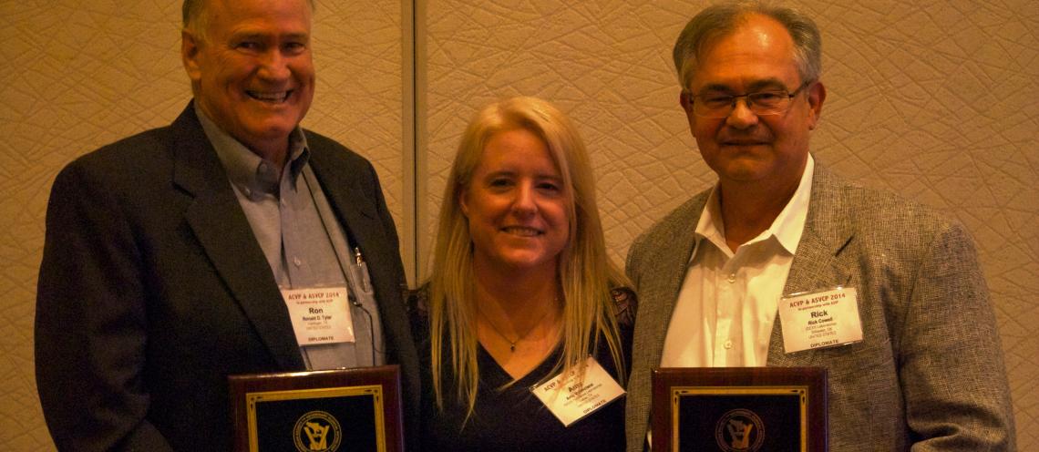 ASVCP Honors Dynamic Duo