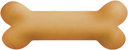 A dog bone