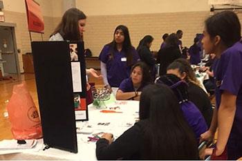 Rudd Presents at NW Classen Career Day