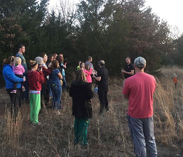 FFA Joins OSU for Screech Owl Release