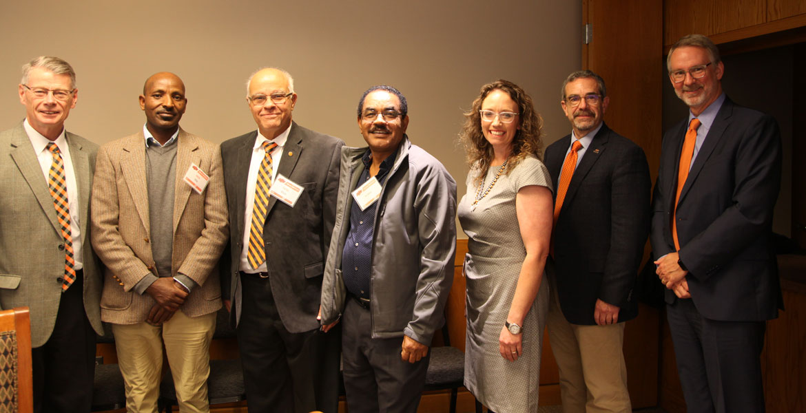 Oklahoma State And Haramaya Universities Meet Oklahoma State University
