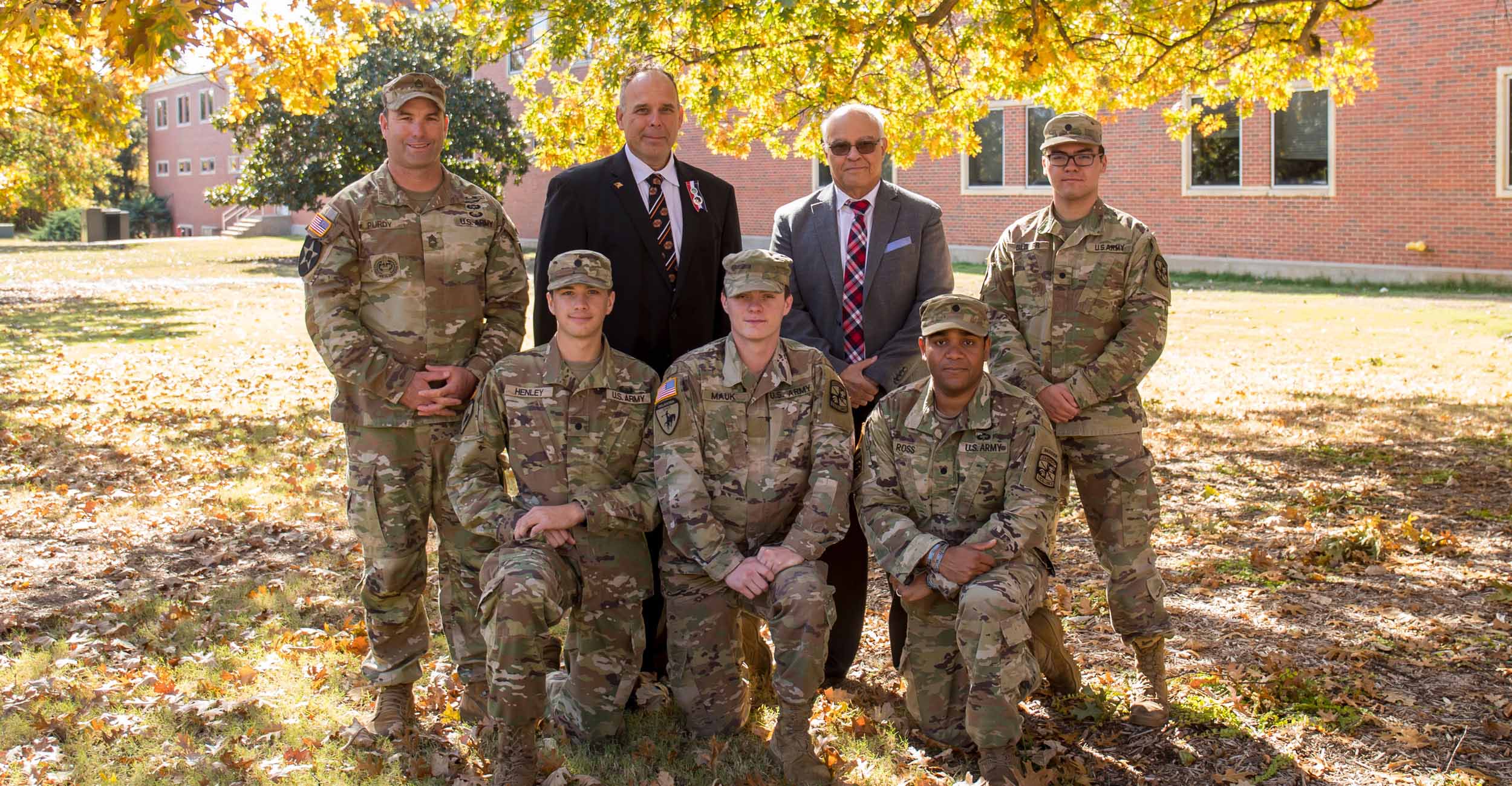 2021 Veterans Day Observance at Vet Med A Search for a Hero Oklahoma