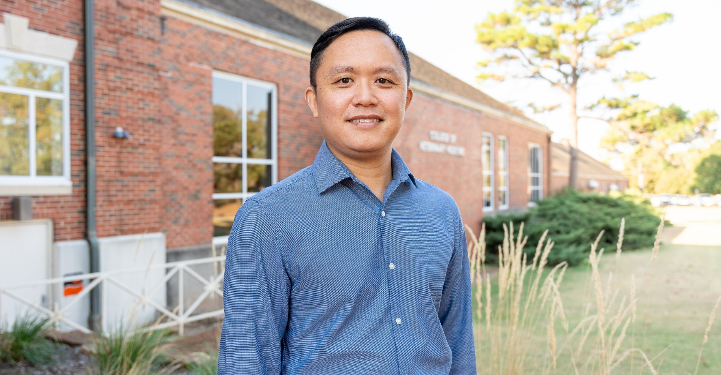 Xufang Deng, Oklahoma State University College of Veterinary Medicine assistant professor.