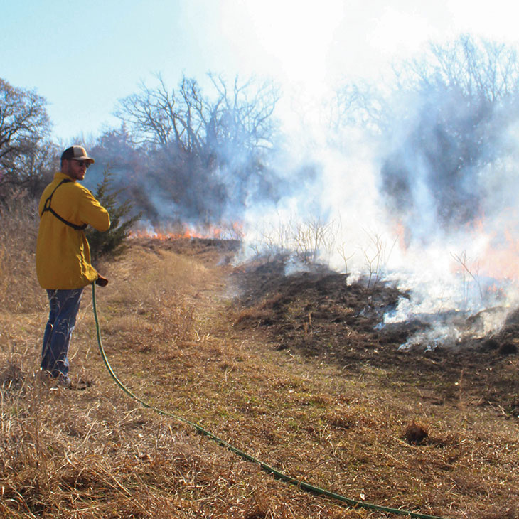 Cole Fagen, natural resource ecology and management master’s student