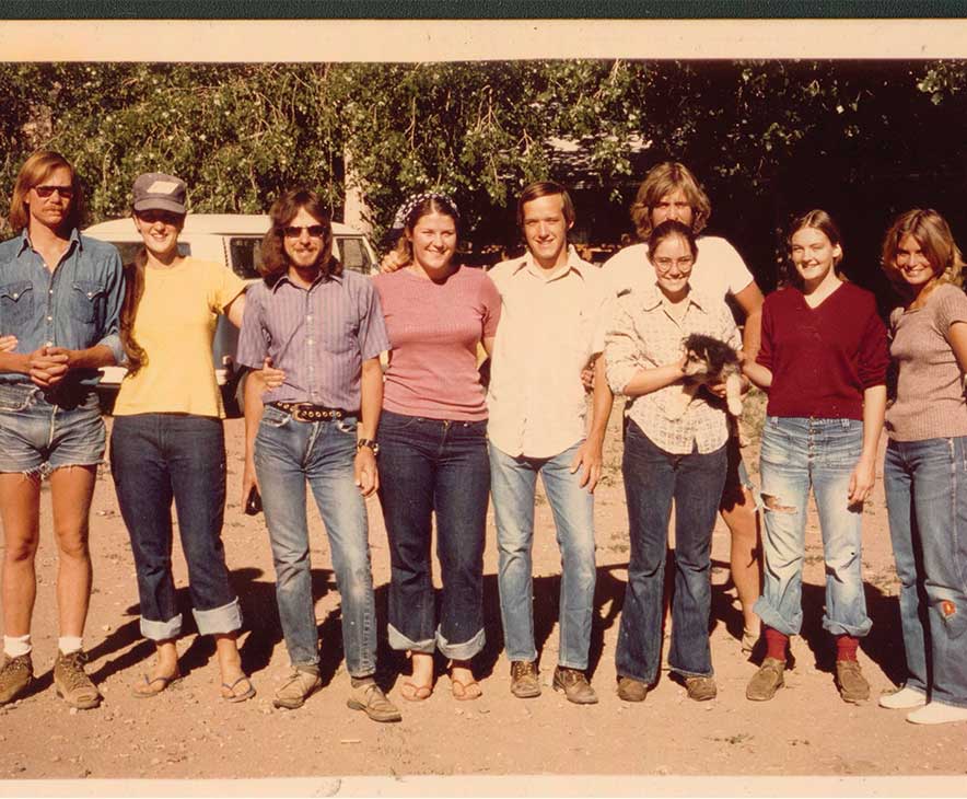 Field Camp attendees 1975