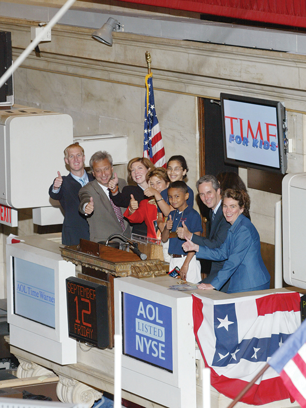 Keith Garton at the NYSE
