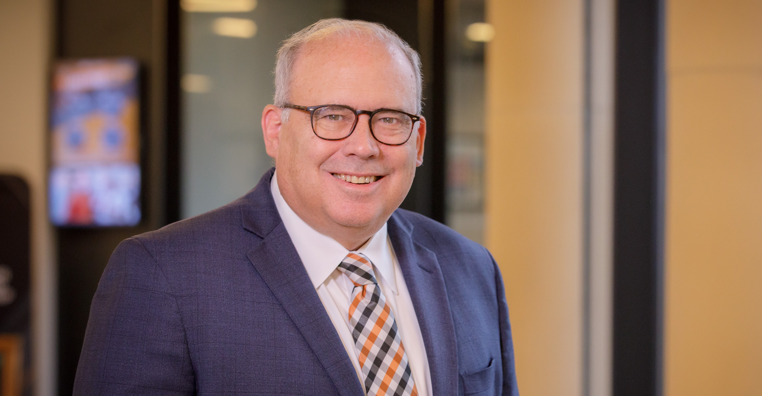 Dr. Jim Payne, dean of OSU's Spears School of Business, smiles for a portrait.