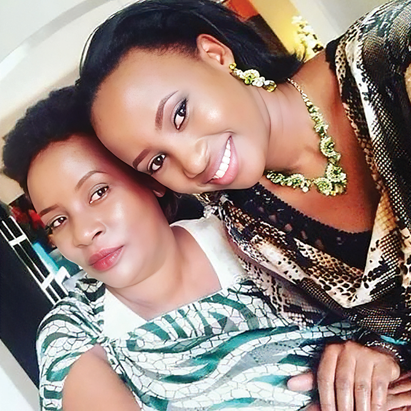 Kevin Kuteesa and her mom, Mrs. Harriet Buteyi