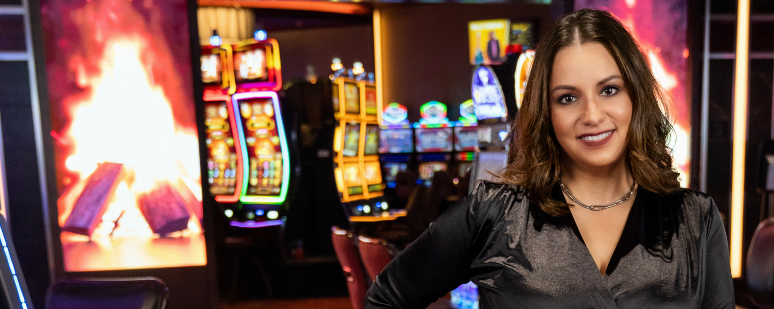 Kimberly Pearson in traditional Native American dress.