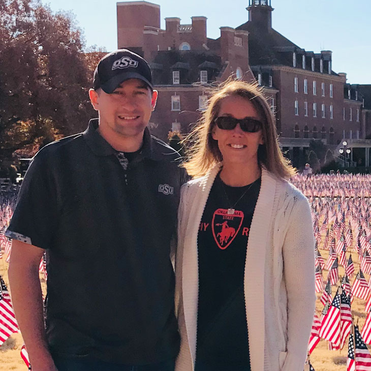 Captain Tom and Dr. Jill Joyce