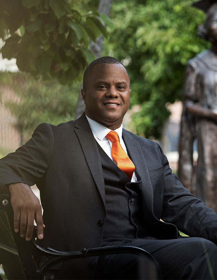 Dr. Darius Prier, associate dean for Equity and Inclusion