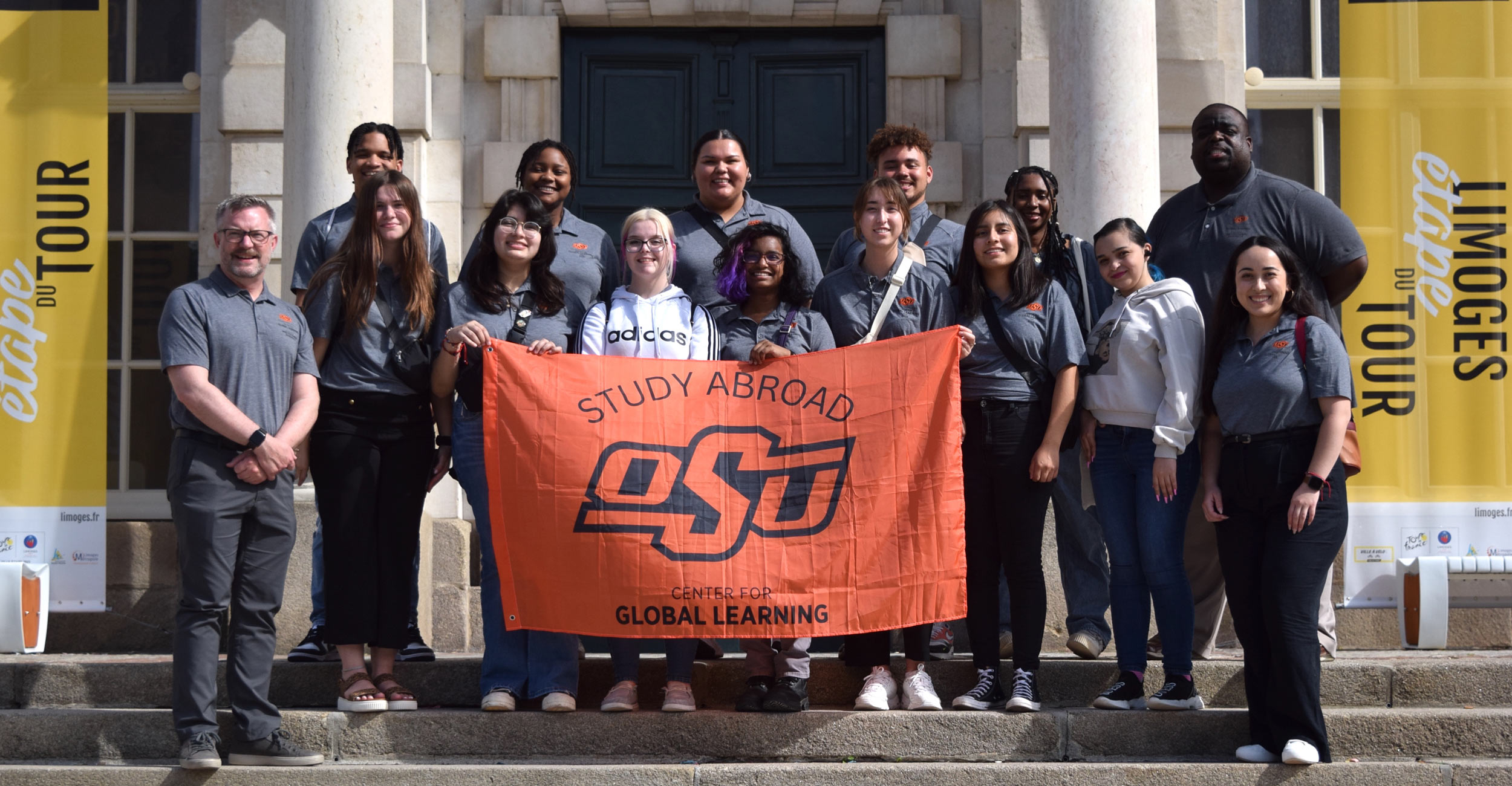 The 2023 RISE study abroad cohort for the industry and culture program in France included six STEM majors, four social sciences majors, one business and one communications major.