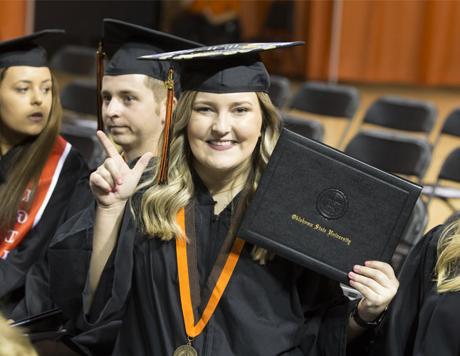 Elroy at graduation