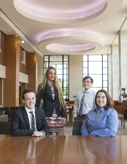 The inaugural fellows in the Oklahoma State Scholars Society