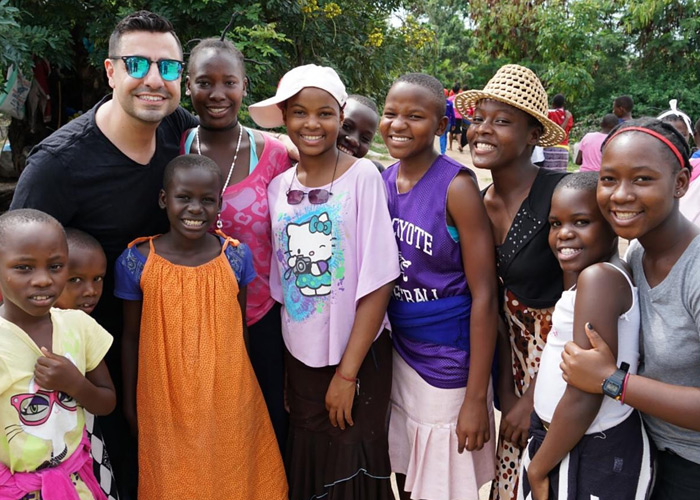 Dr. Jawad Trad volunteered in Tanzania through a partnership between Cura for the World and Mainsprings whose mission is to provide a safe home for girls.