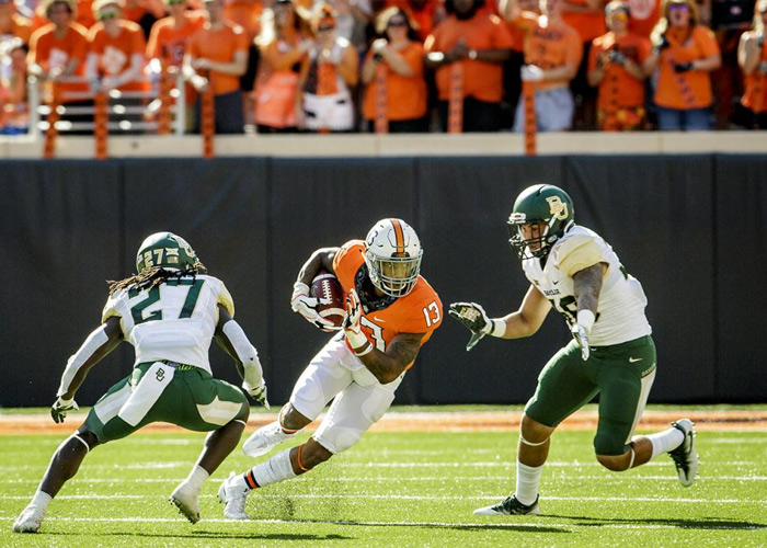 Baylor vs. OSU Homecoming football game.