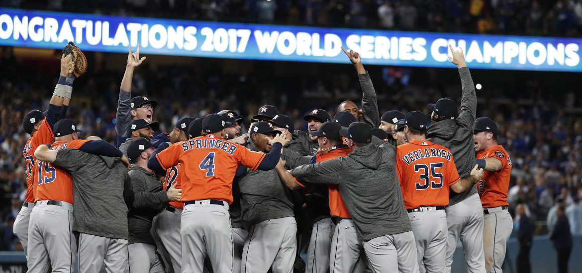Seven Alumni Win 2017 World Series with Astros