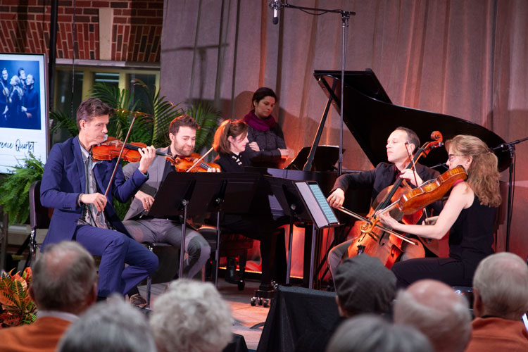 Anne Marie McDermott and the St. Lawrence Spring Quartet