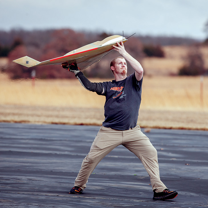 Launching a Drone