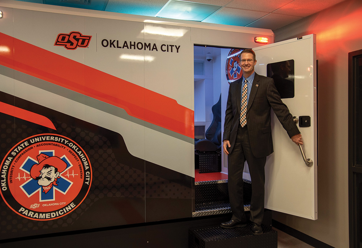 Dr. Scott Newman hopes to keep fulfilling OSU-OKC’s mission of workforce development.