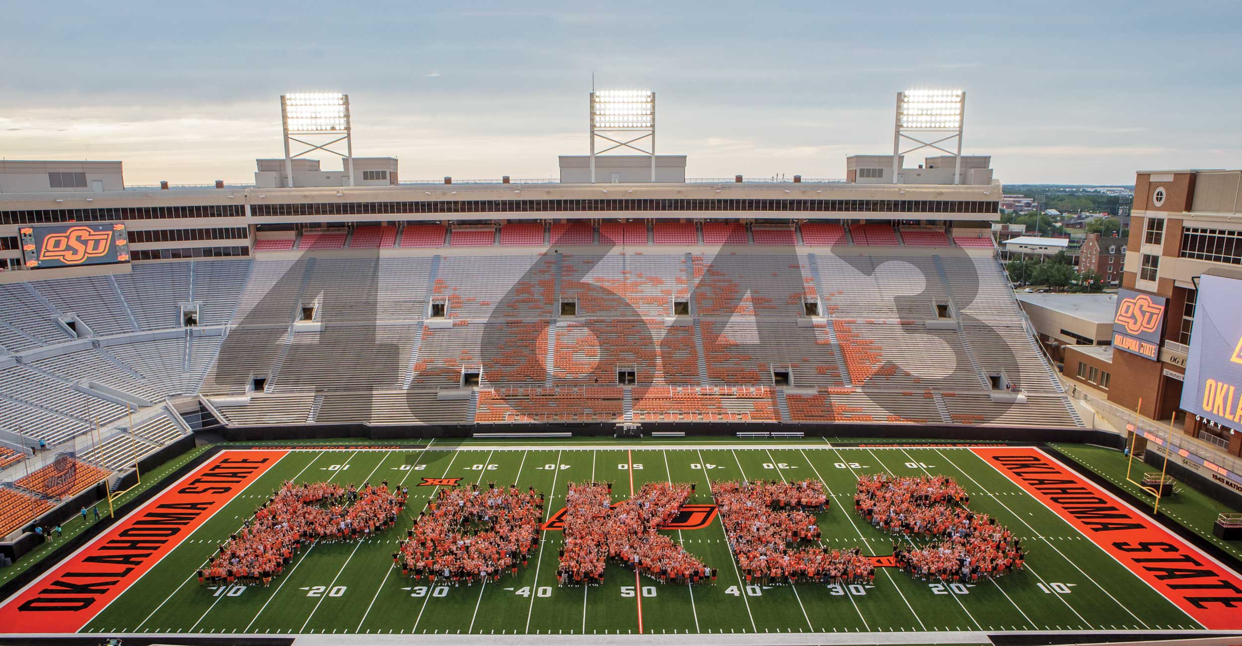 OSU Banner Logo OSU College Football Oklahoma State 