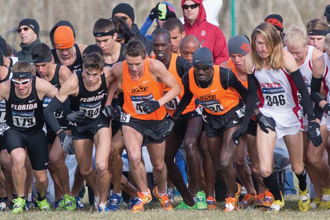 Kipchirchir helped lead OSU to Big 12 and NCAA titles and finished with his career-best time at nationals, placing 18th to earn All-American recognition.