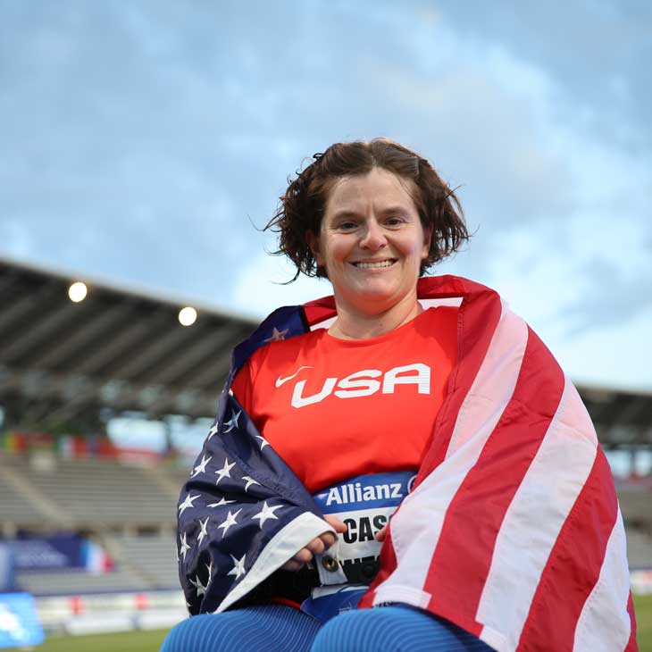 Cassie Mitchell, a 2004 OSU chemical engineering alumna, has competed in the London, Rio and Tokyo Paralympics and is looking to make it to Paris in 2024.