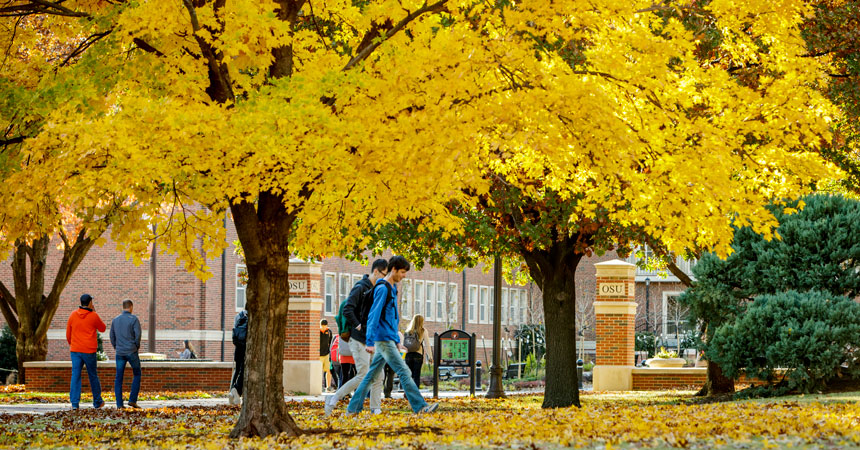 OSU Campus in Fall