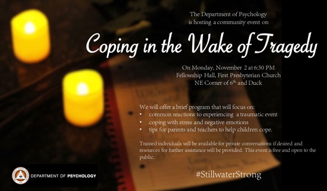 OSU Dept of Psychology Organizes Community Meeting