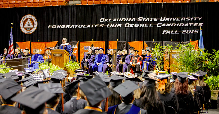 Fall 2015 graduation ceremonies