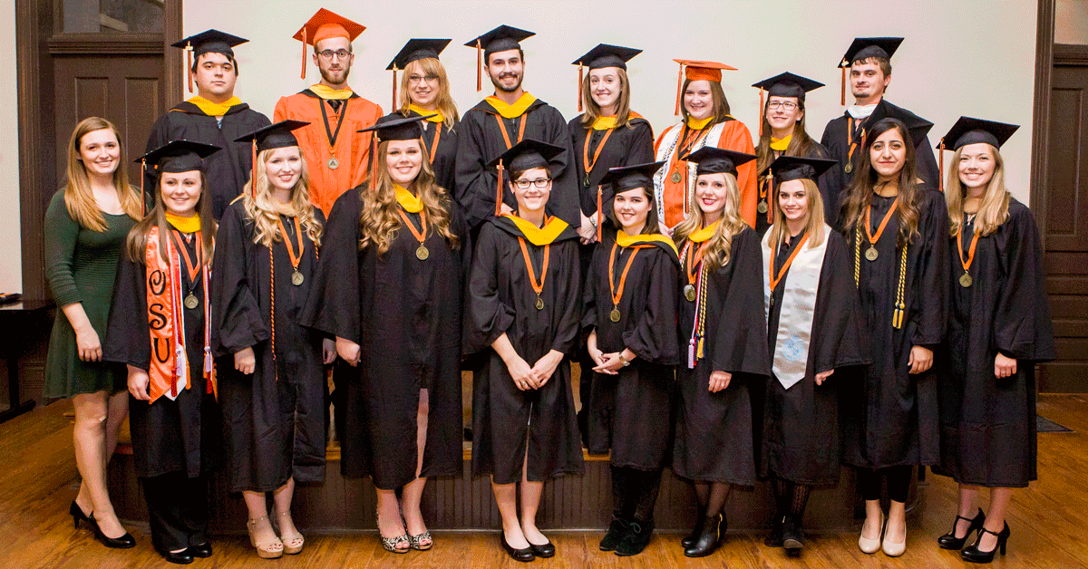 Honor’s College students hooded for fall 2015 semester