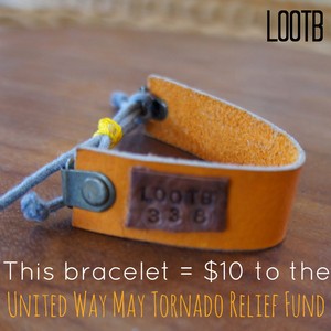 For tornado relief