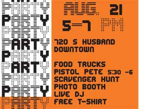 Come party and check out the new Postal Plaza Gallery.