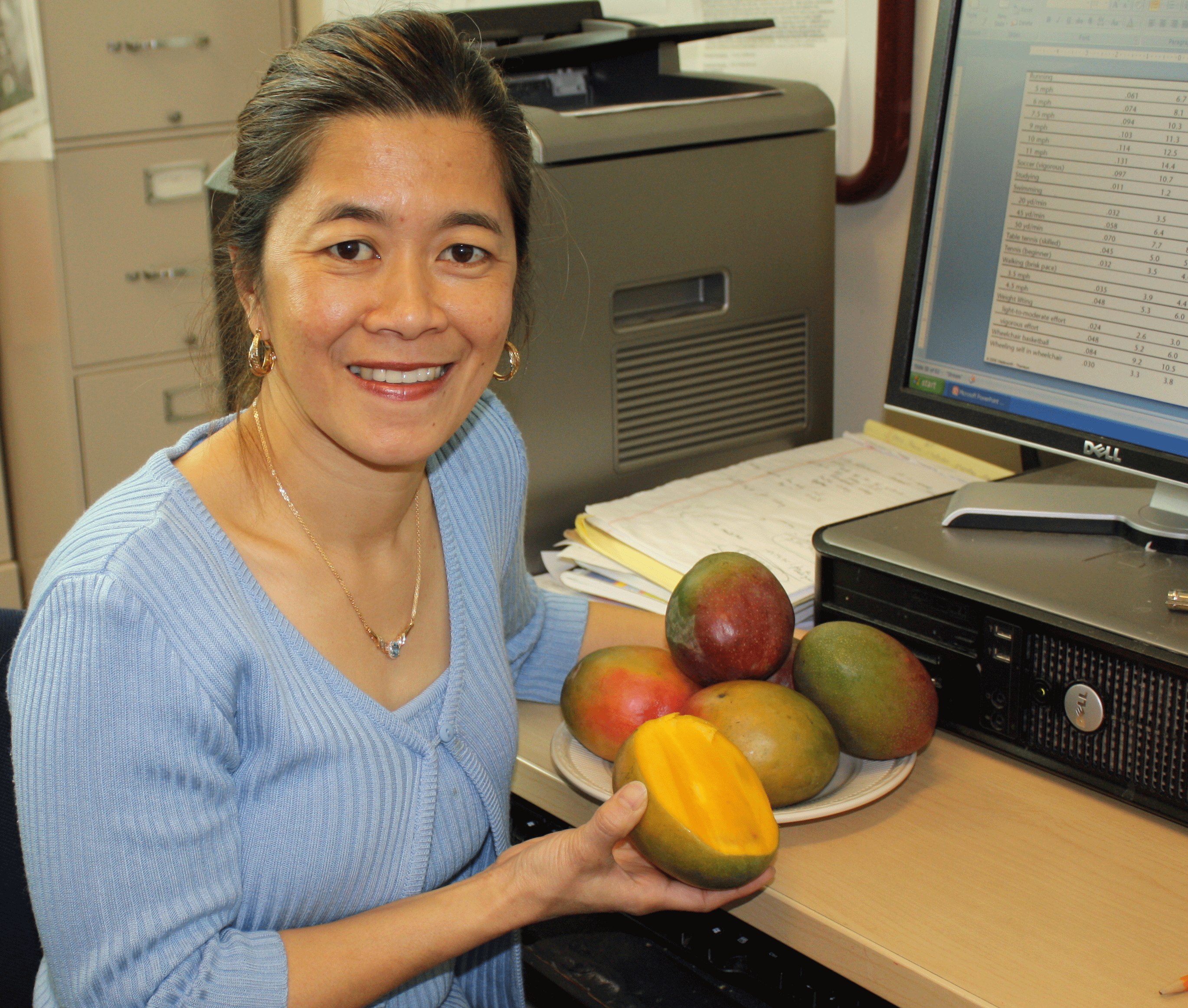 Dr. Edralina Lucas, Nutritional Sciences associate professor