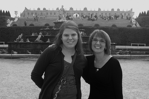 Emily Voelkers At Versailles with Sheila Rowland