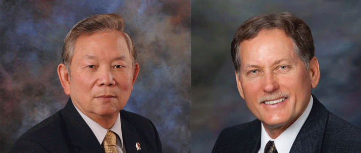 Dr. Paul Liao and Dr. Enos Stover