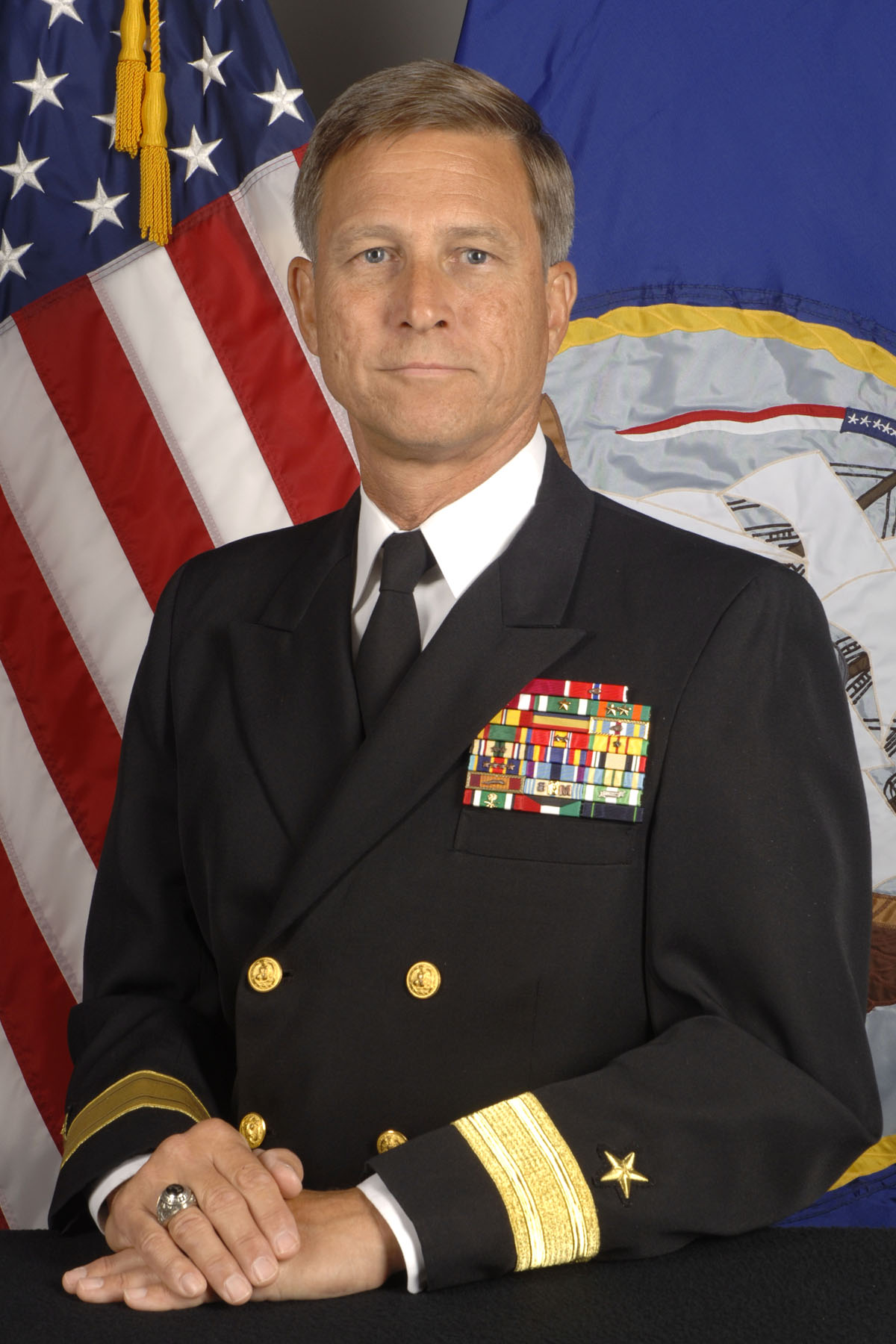 Retired Rear Admiral Greg Slavonic