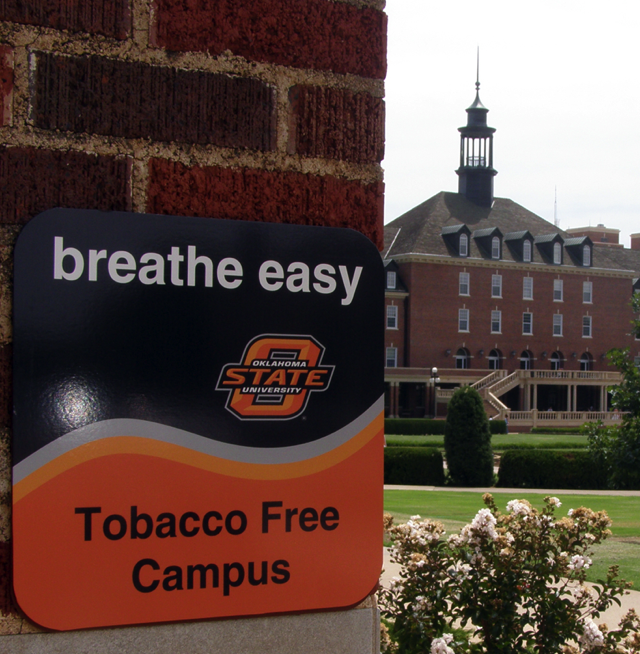OSU is tobacco free.