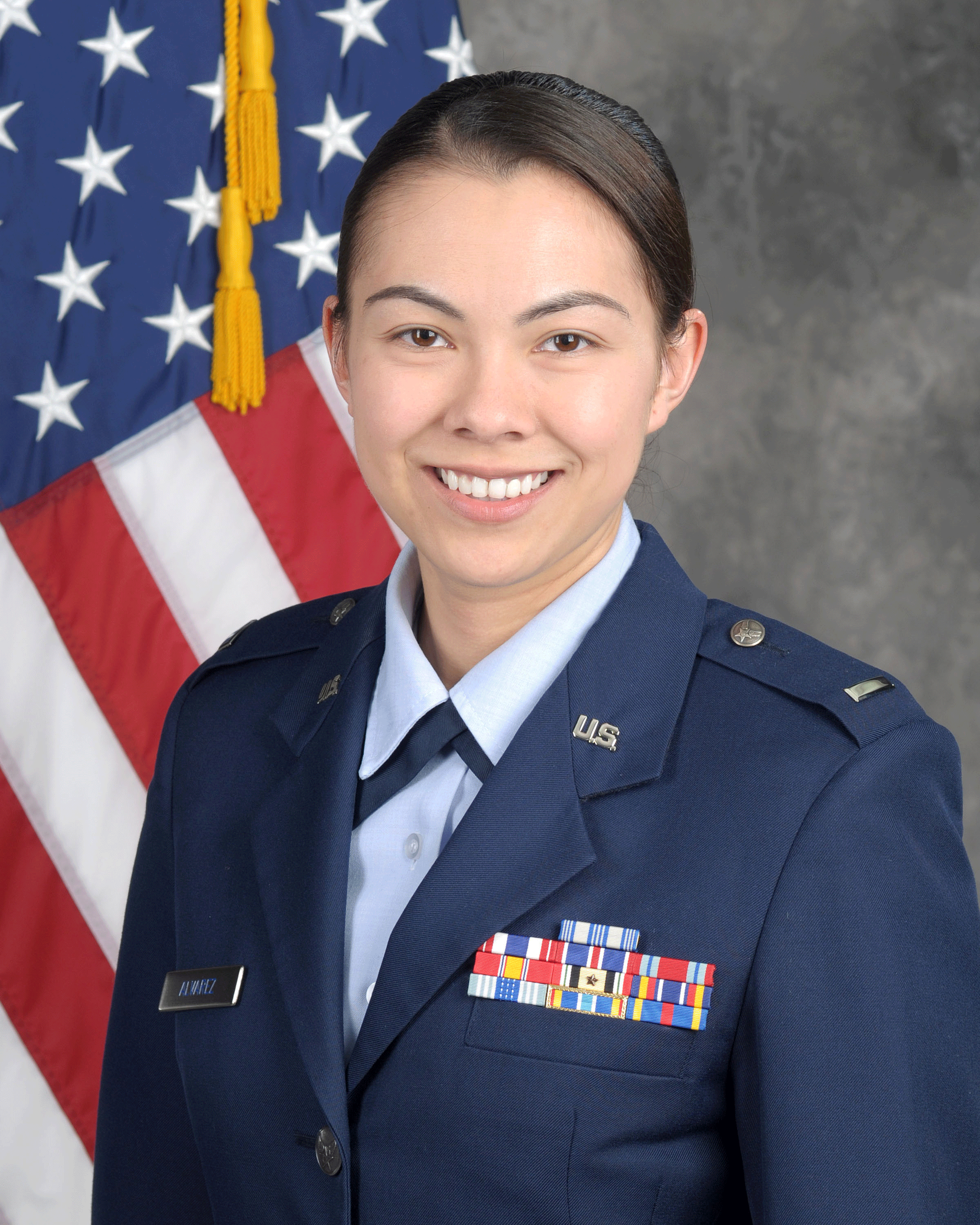 Oklahoma State University student 1st Lt. Melanie Alvarez recently was awarded the Great Plains-Rocky Mountain Regional Distinguished Young AFCEAN award for her exceptional performance in the Armed Forces Communications and Electronics Association.