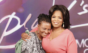 Tererai Trent and Oprah