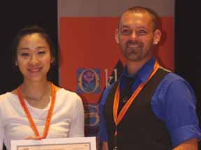 Third Place winners Shanshan Cai and Shaun McCoshum