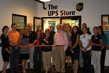 UPS Ribbon Cutting in the Student Union