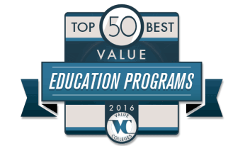 Top 50 Best Value Education Programs Logo